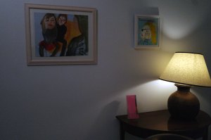 2 paintings at chapel house